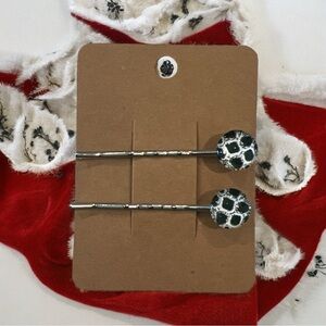 NEW Animal Print Design Bobby-pin Set